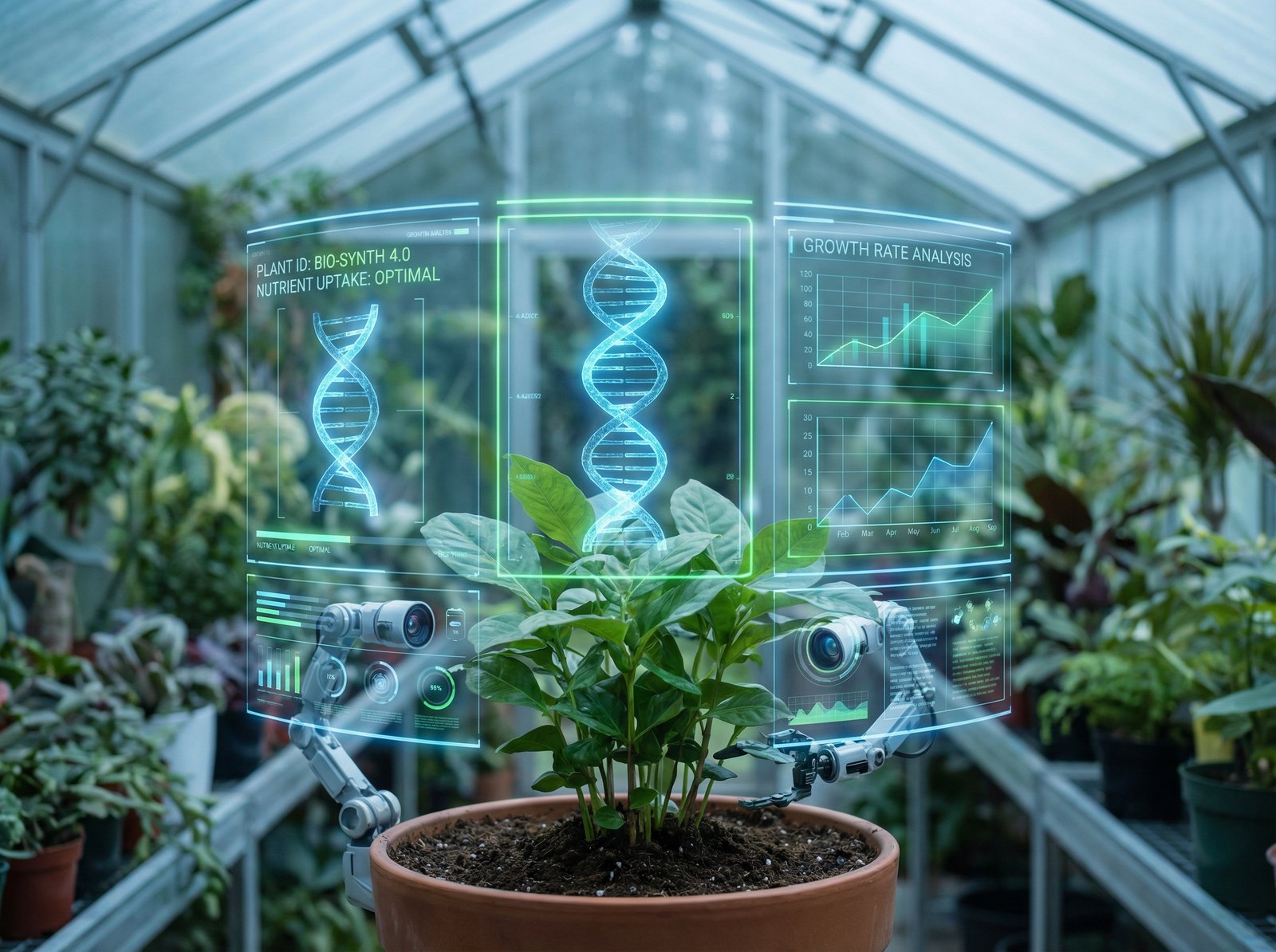 黄色仓库植物视频 - AI植物视频分析